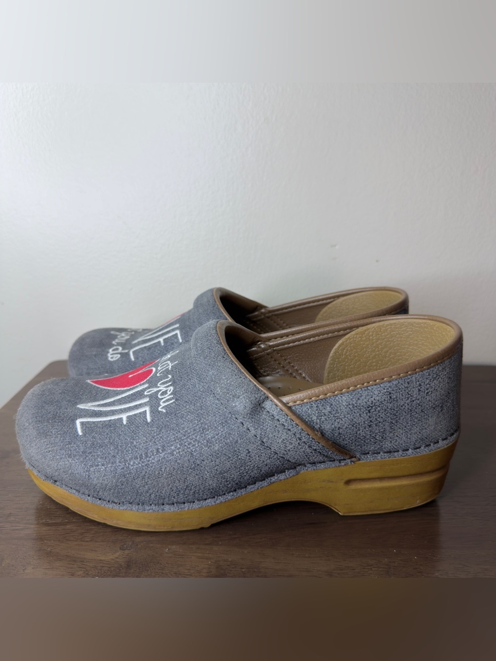 Dansko Twin Pro Love What You Do, Do What You Love Clogs 41